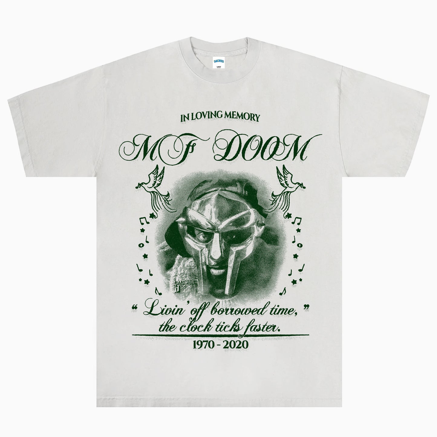 DOOM Tee *MISPRINTS* (Light Grey)