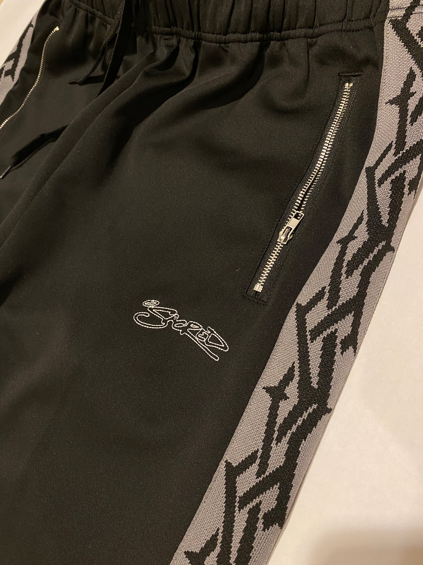 Crown of Thorns Track Pants (Black)