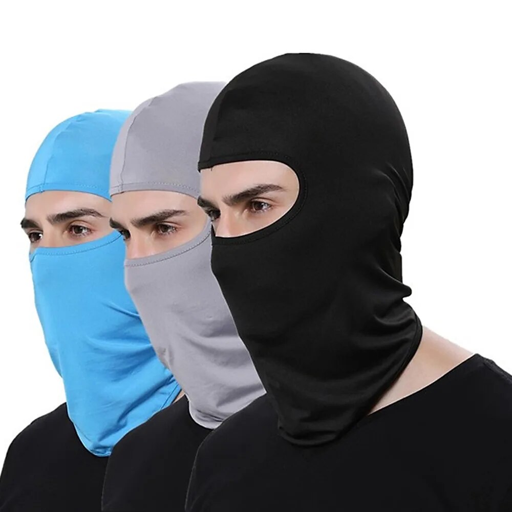 SACRED- Reflective Arabic Logo Balaclava (Black)