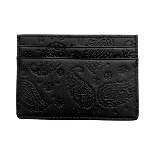 Paisley Cardholder (Black)