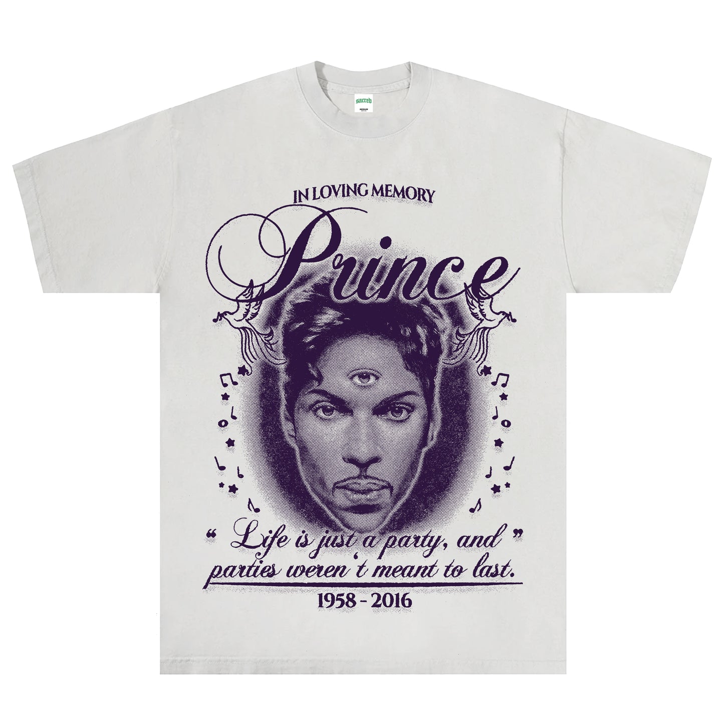 Prince Tee (Light Grey)