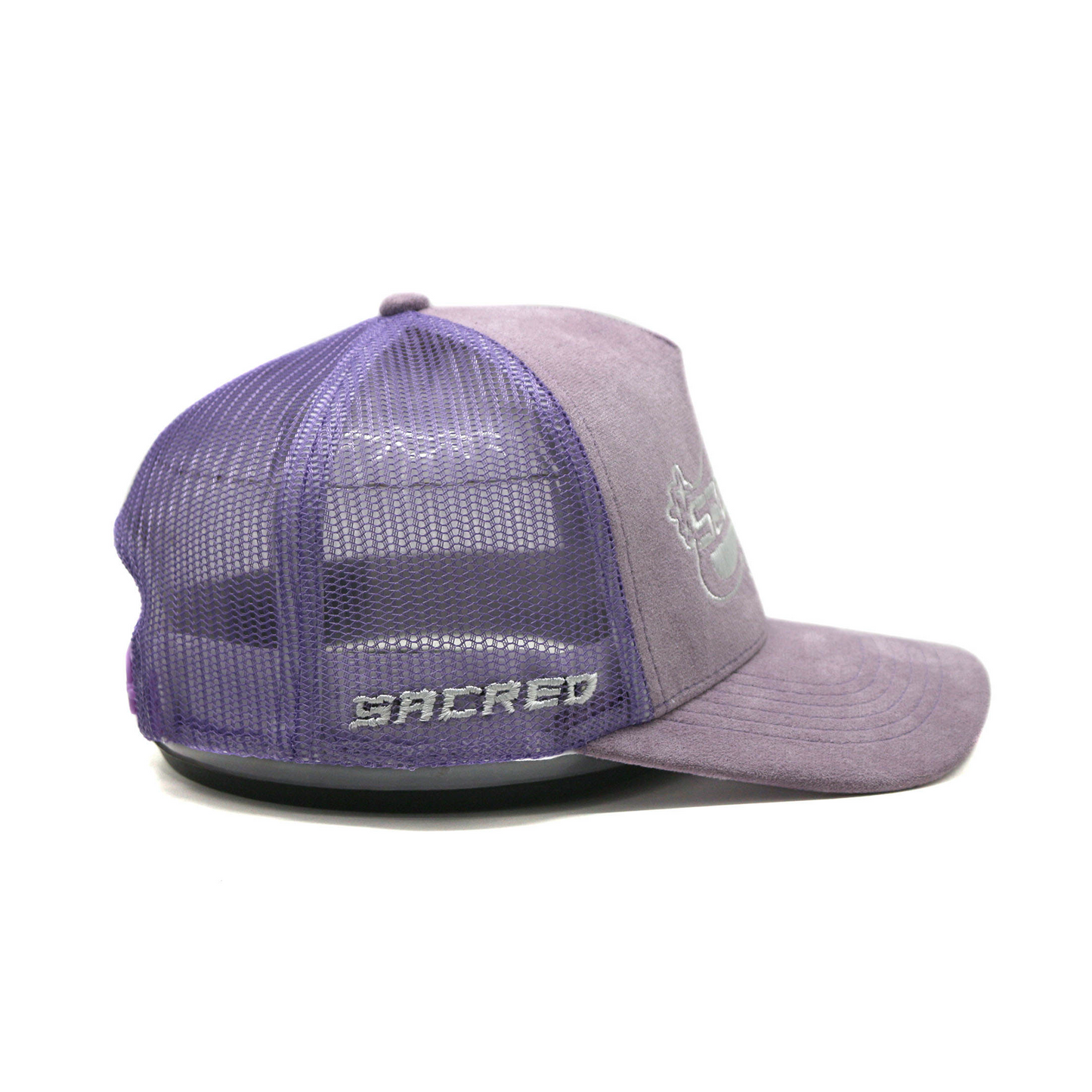 Suede Star Logo Hat (Lavendar)