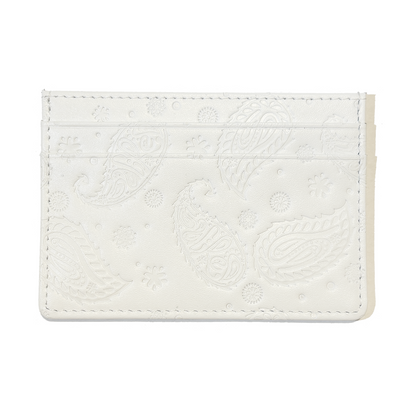 Paisley Cardholder (Seashell)