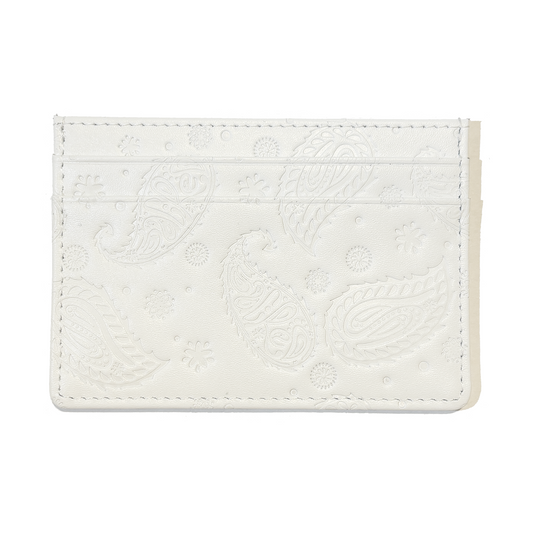 Paisley Cardholder (Seashell)