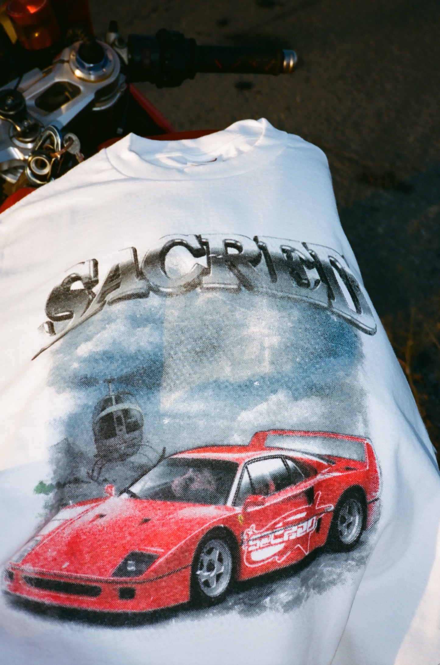 SACRED- F40 Tee (White)