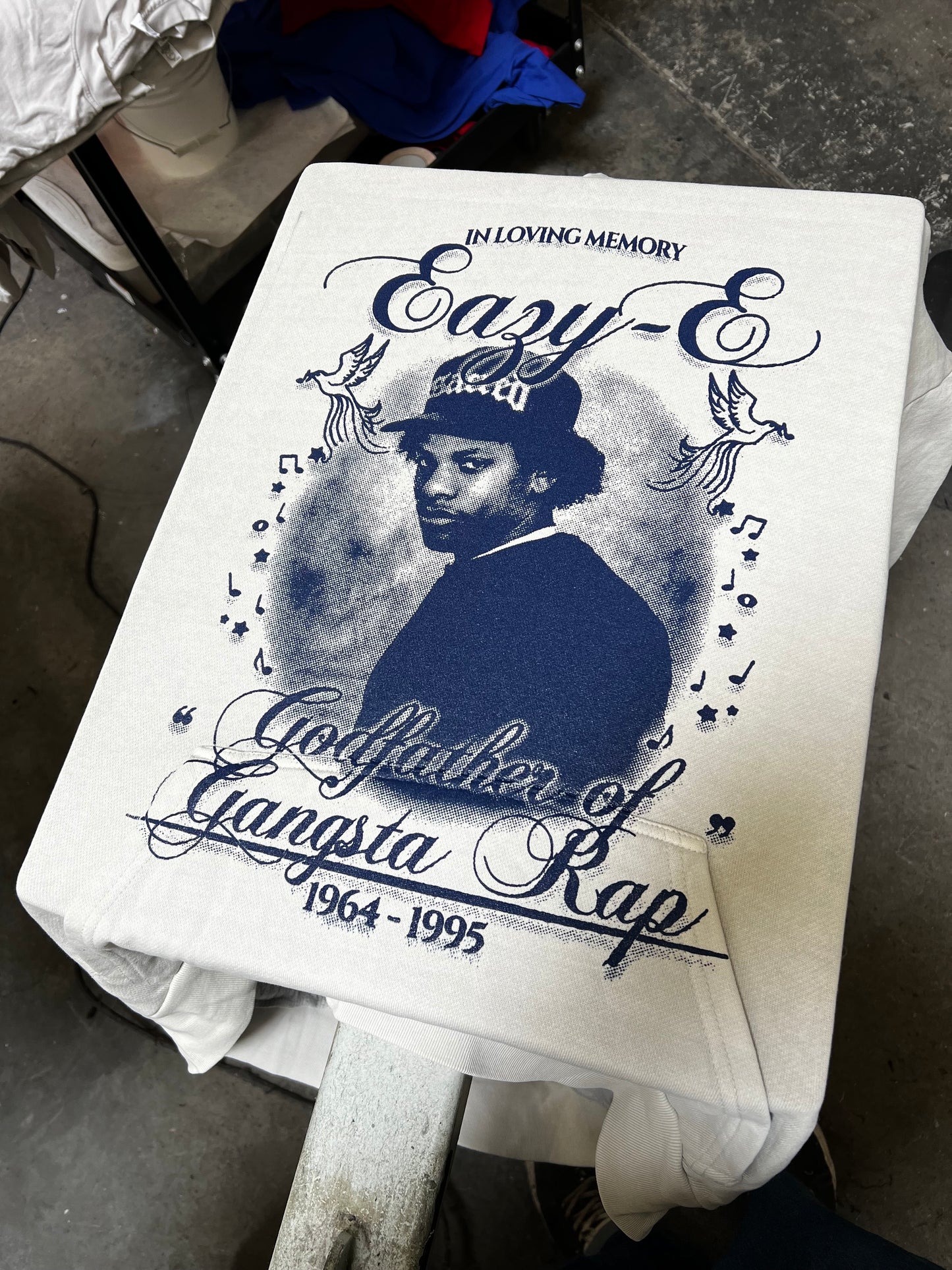 Eazy-E Tee (Light Grey)