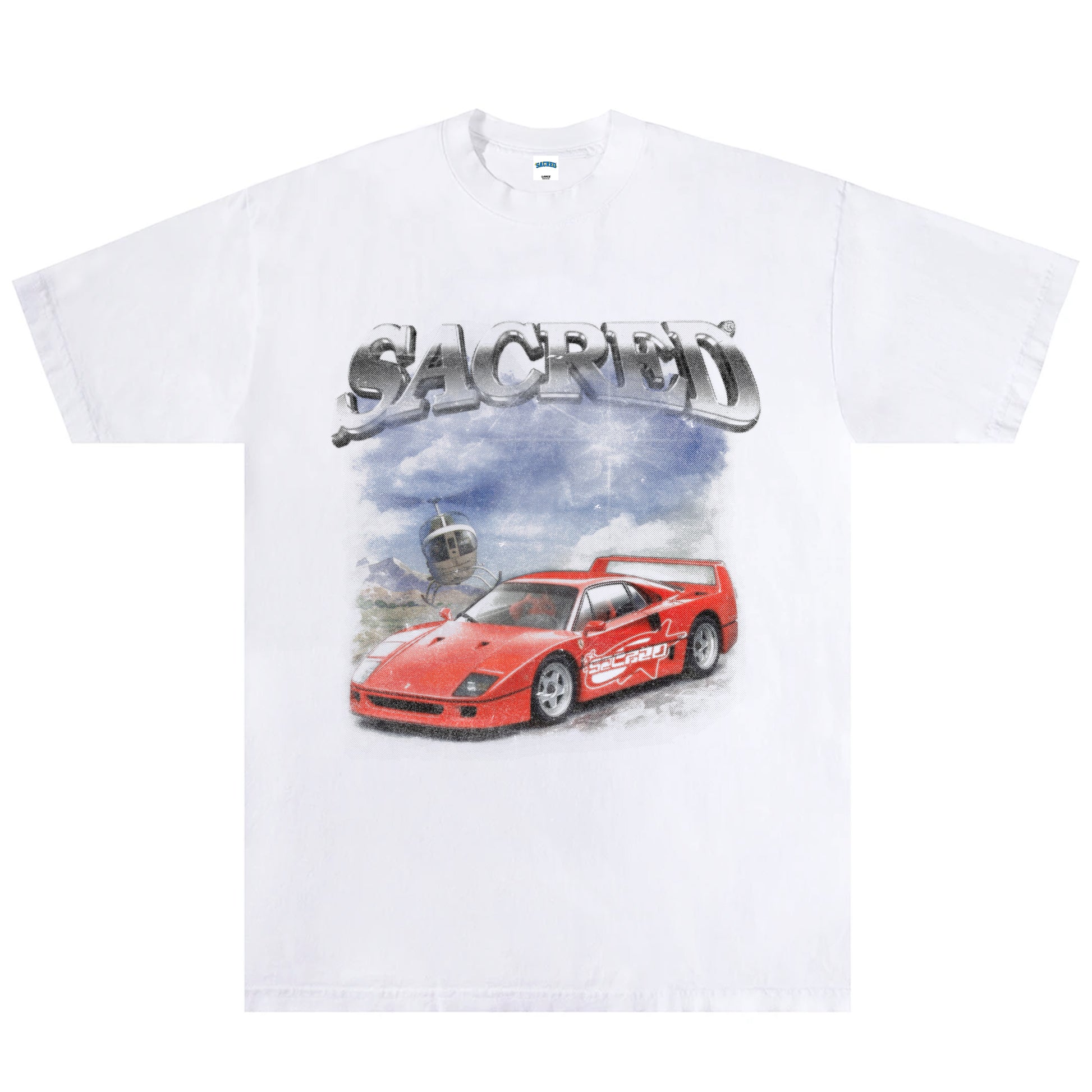 SACRED- F40 Tee (White)