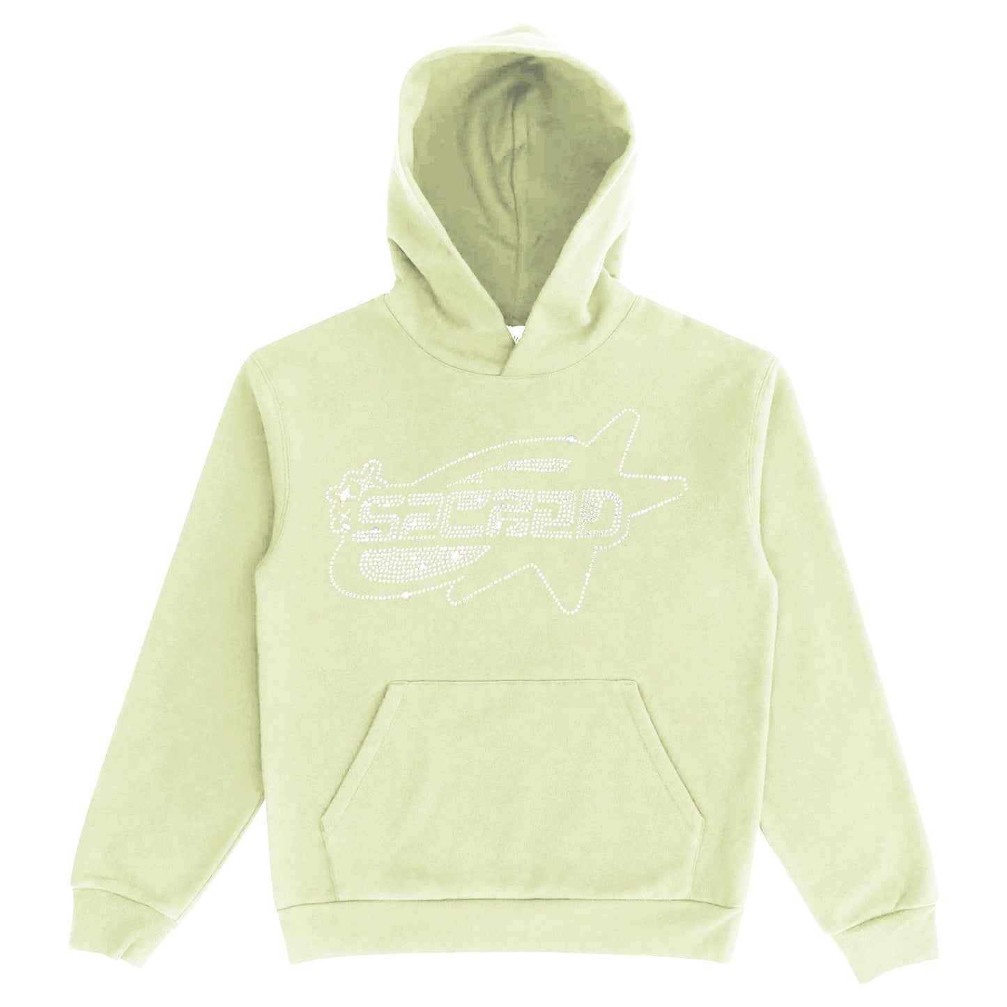 Rhinestone Star Logo Pullover (Pistachio)