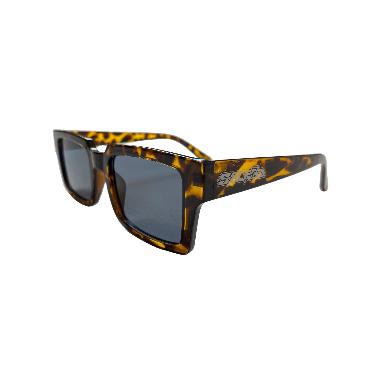 SACRED- Cyber Logo Sunglasses (Tortoise)