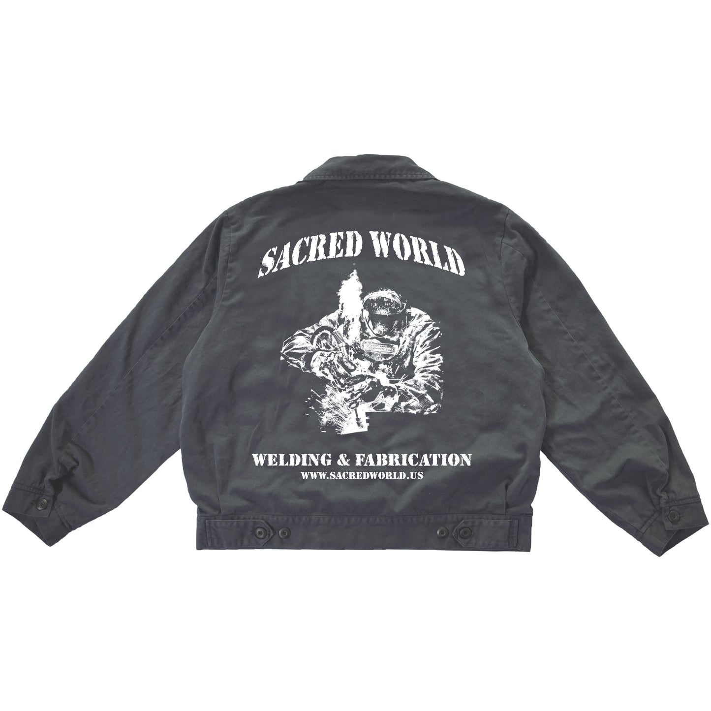 SACRED- Welding Dickies® Jacket (Charcoal Grey)